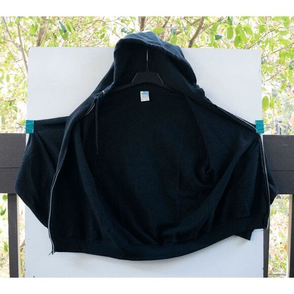 H.P. Lovecraft Film Festival Cthulhu Con Celtic Zip Up Sweatshirt Black Size M - Picture 6 of 7